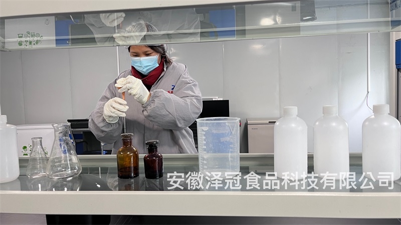 Realistic scene of laboratory sample preparation
